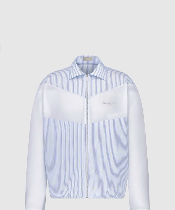 디올 소재 지퍼 셔츠 413C5