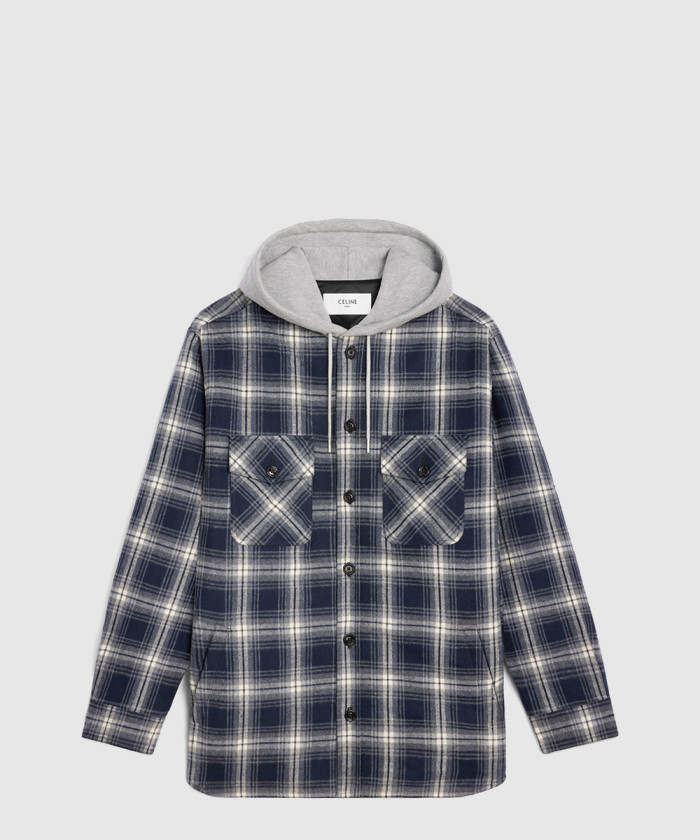 셀린느 후드 오버셔츠 2W65B9