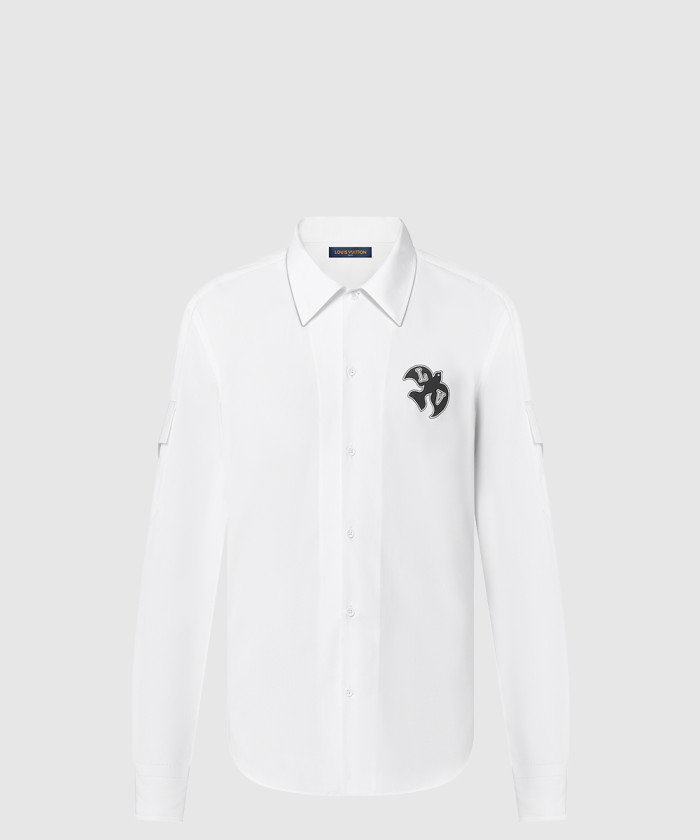 루이비통 스탠다드 컷 긴팔 멀티 포켓 셔츠 1AATI2