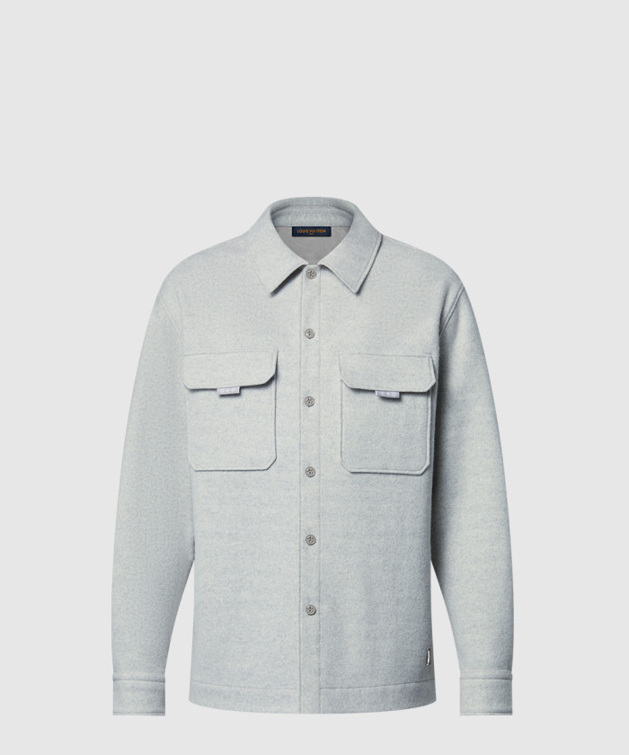 루이비통 울 오버셔츠 1AGJOF