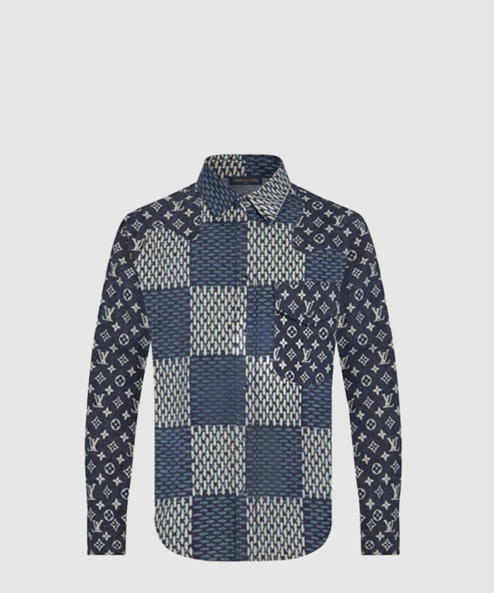 루이비통 데님 셔츠 1A7X96