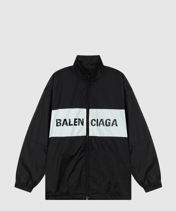 발렌시아가 로고 집업 자켓