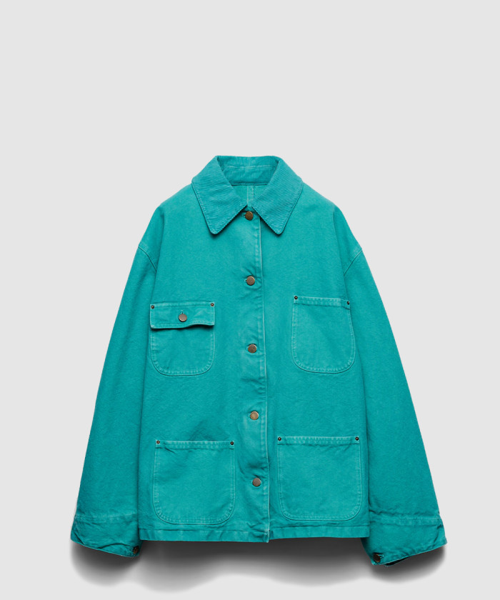 프라다 캔버스 트러커 재킷 29Y181