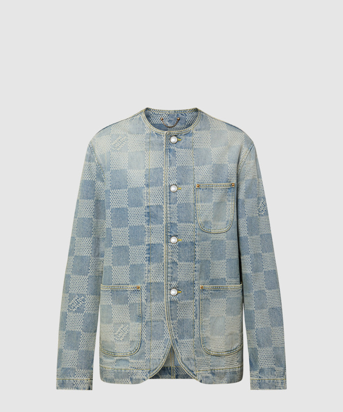 루이비통 다미에 데님 3D 시크 재킷 1AGHUI