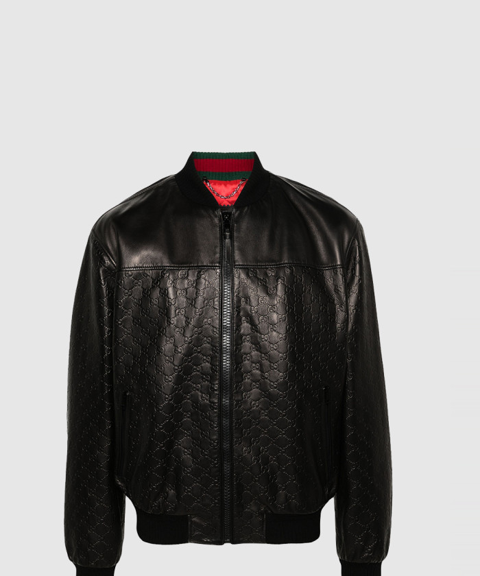 구찌 가죽 자켓 764861