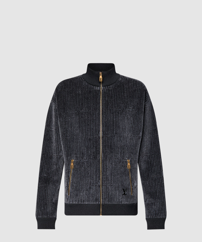 루이비통 LV x 박서보 (LV x Park Seo-Bo) 코튼 벨벳 트랙톱 1AFYEA