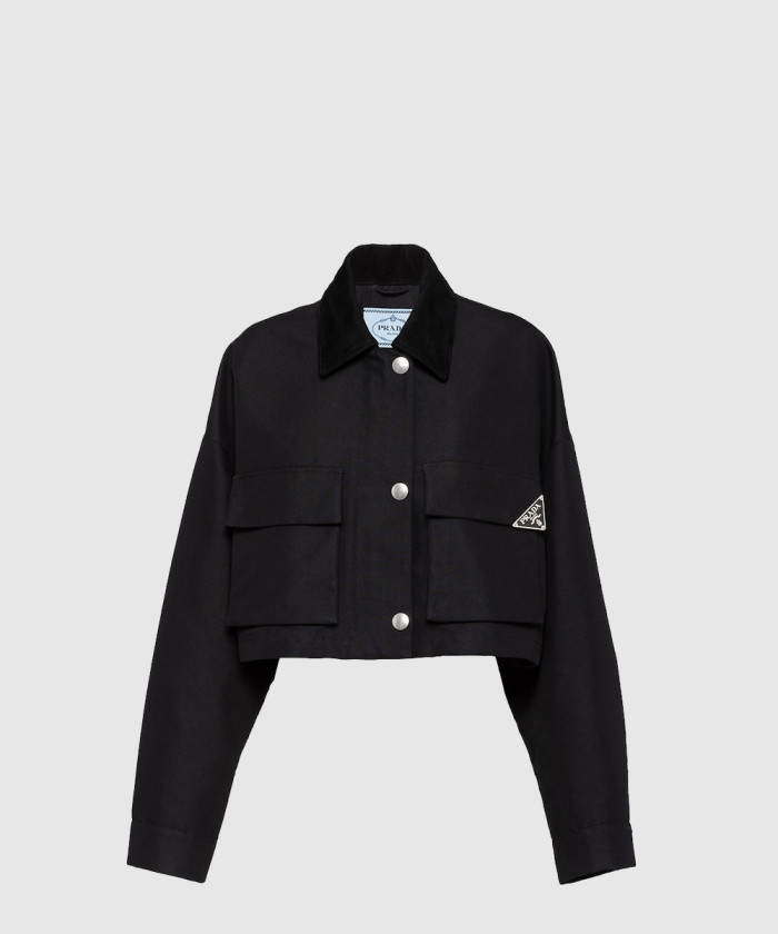 프라다 기능성 캔버스 블루종 재킷 29X103