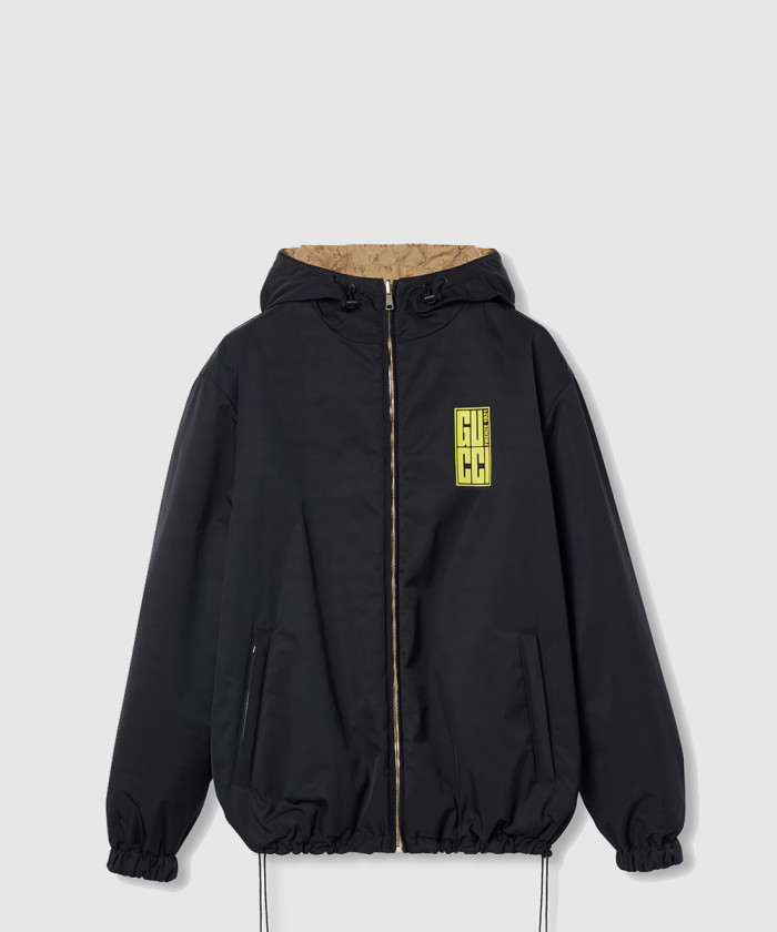 구찌 리버시블 나일론 트윌 재킷 ‎787200