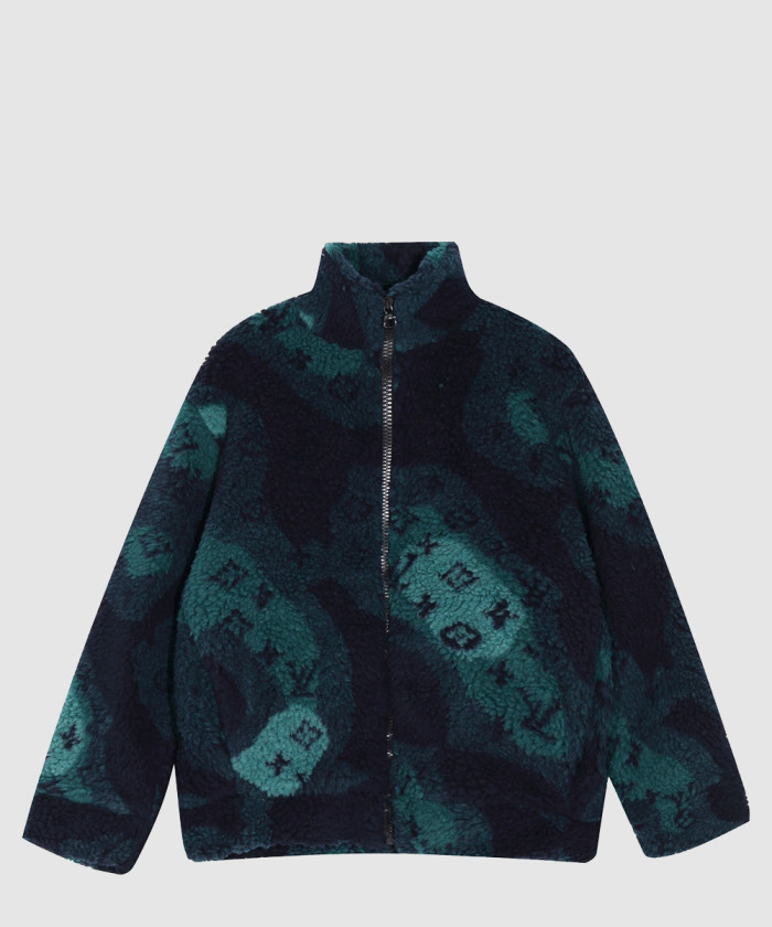 루이비통 모노그램 카모 플리스 블루종 1AATYX