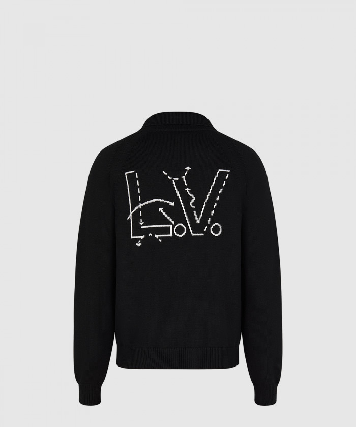 루이비통 LVxNBA 니트 재킷 1A8H6N