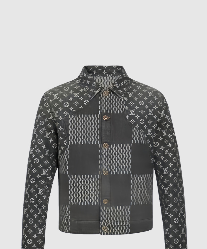 루이비통 모노그램 프린티드 데님 재킷 1A88WU