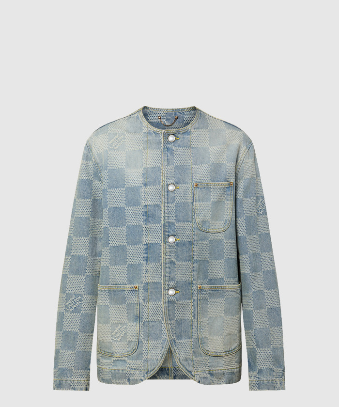 루이비통 다미에 데님 시크 재킷 1AFHU5