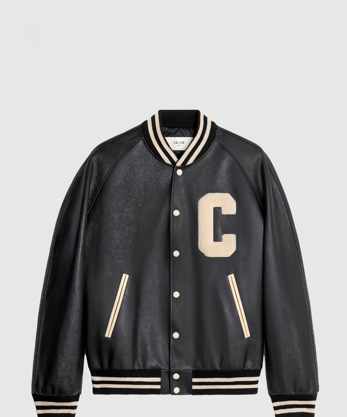 셀린느 오버사이즈 테디 재킷 카프스킨 2EC241