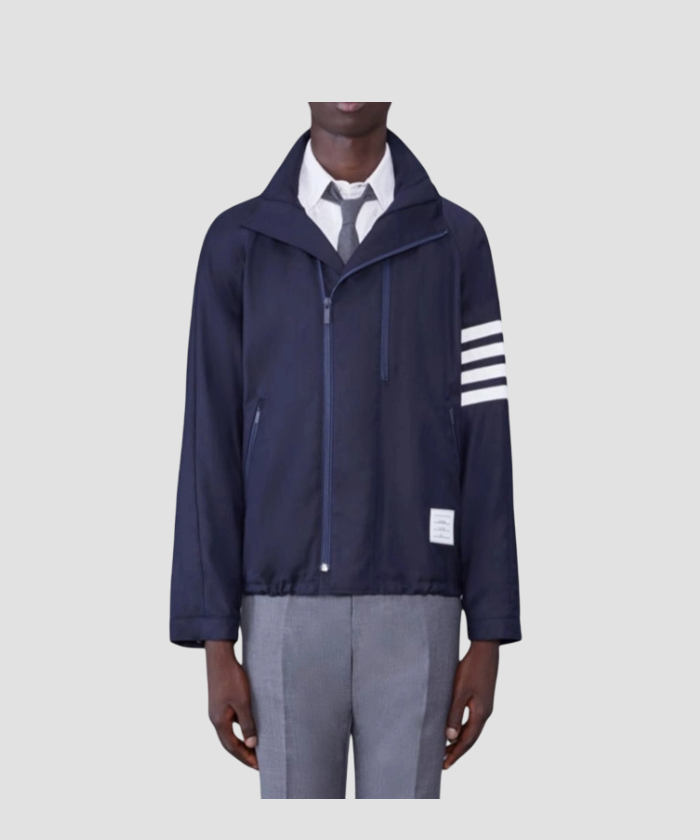 톰브라운 더블 지퍼 래글런 재킷