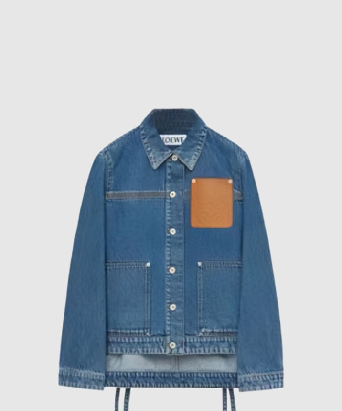 로에베 데님 워크웨어 재킷