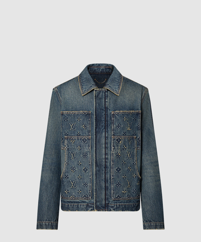 루이비통 카고 데님 재킷 1ABJ75