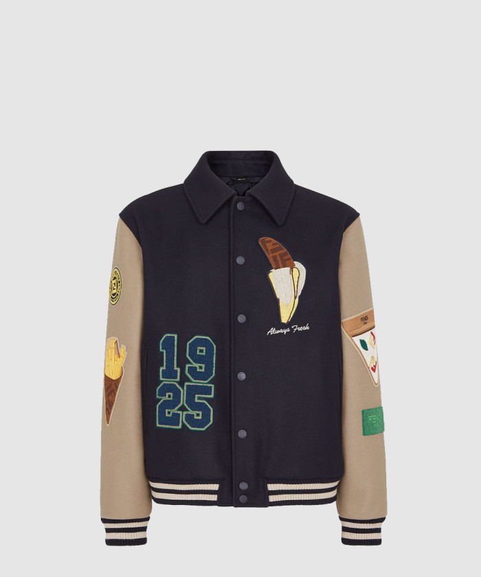 펜디 울 펜딜리셔스 보머 재킷 FW1348