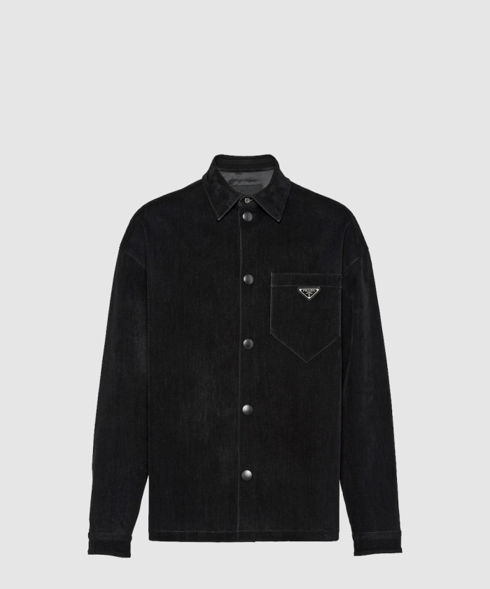 프라다 스트레치 코튼 셔츠 SC657