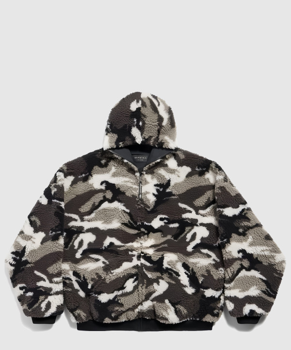 발렌시아가 집업 후디