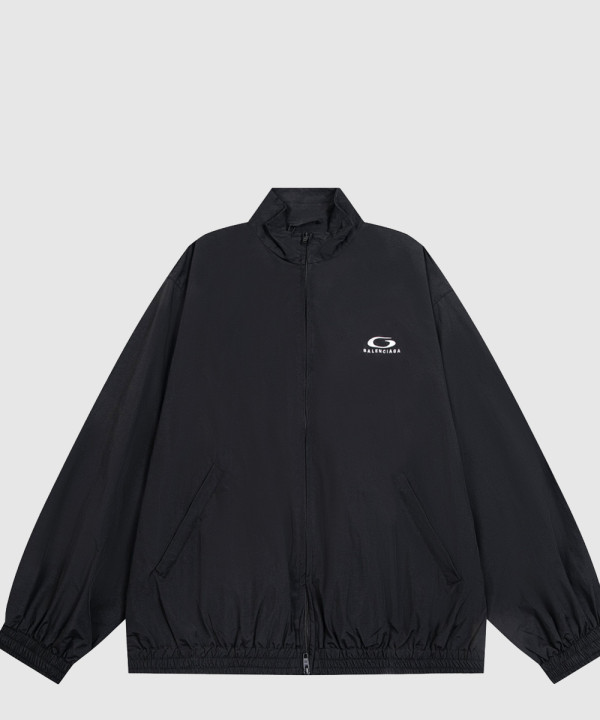 발렌시아가 로고 집업 자켓