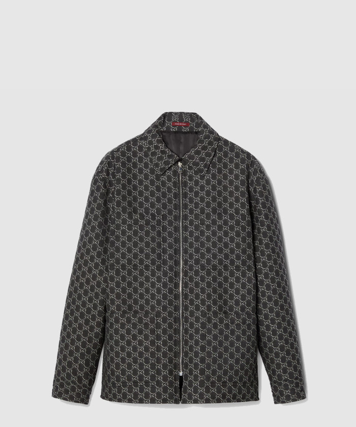 구찌 GG 섀도우 울 재킷 803984