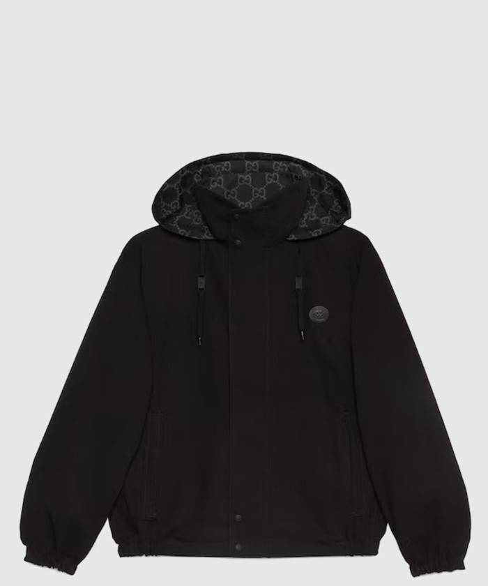 구찌 리버서블 GG 립스탑 나일론 재킷 770276