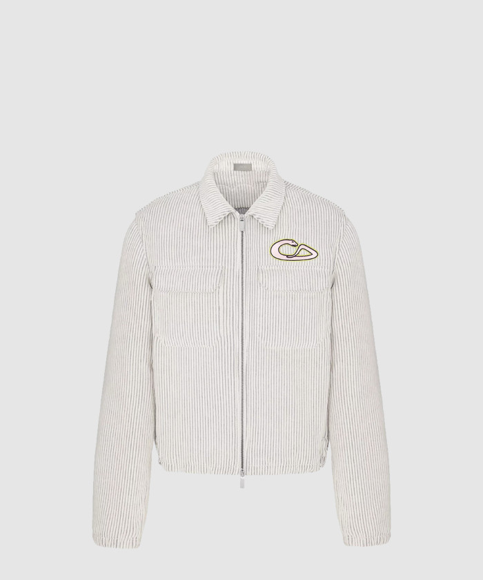 디올 AND KAWS 집업 튜닉 재킷 513D5