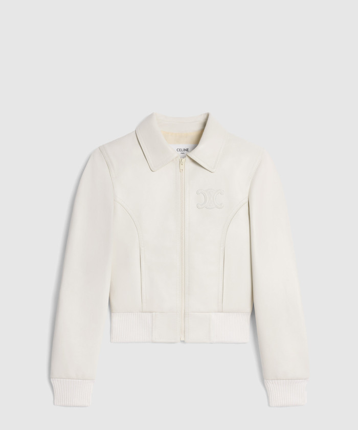 셀린느 트리옹프 블루종 재킷 2EK065