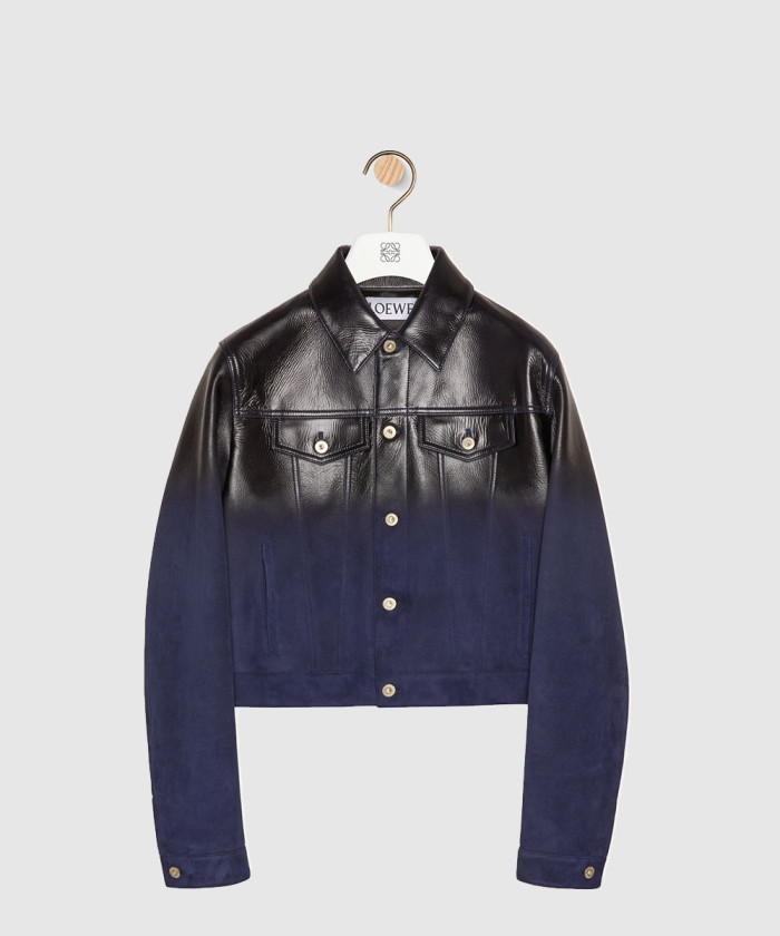 로에베 자켓 나파 램스킨