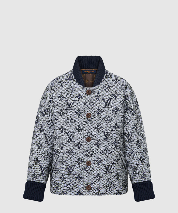 루이비통 모노그램 트위드 바시티 재킷 1AFTK7