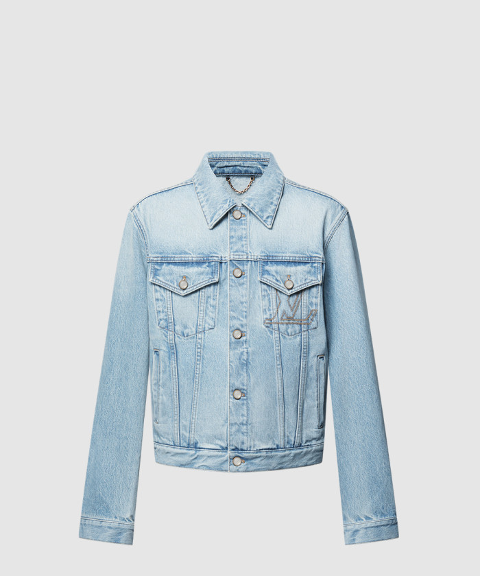 루이비통 데님 트러커 재킷 1AGIO0