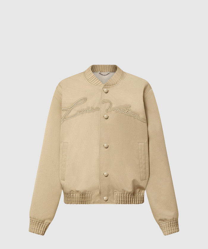 루이비통 엠브로이더드 코튼 블렌드 보머 1AFQDW