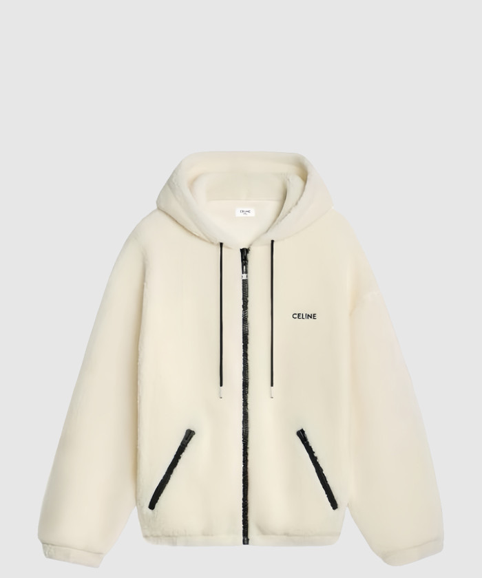 셀린느 로고 플리스 자켓 2Y9056