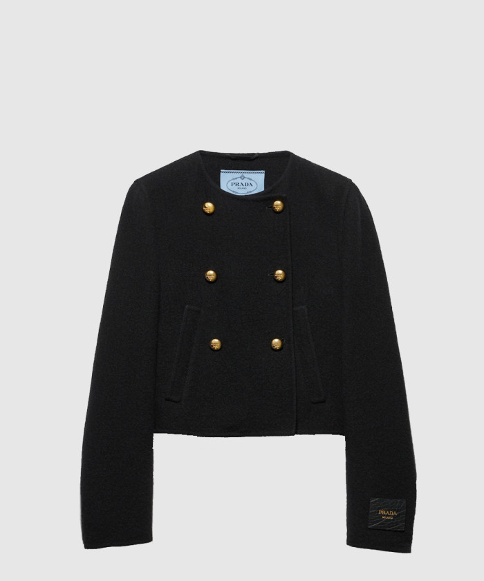 프라다 더블브레스트 트윌 재킷 P527PE