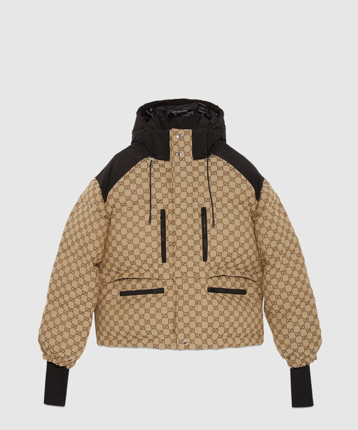 구찌 GG 캔버스 봄버 재킷 761698