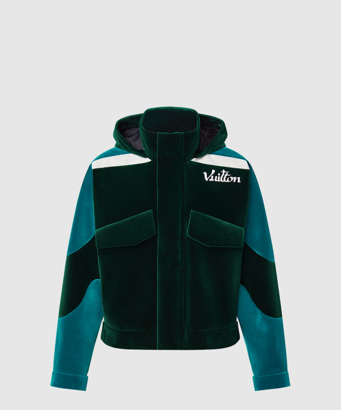 루이비통 테크니컬 테이프 벨루어 윈드브레이커 1AAHI2