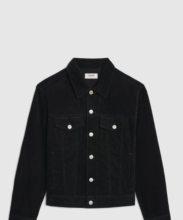 셀린느 트러커 재킷 코듀로이 2Q7576