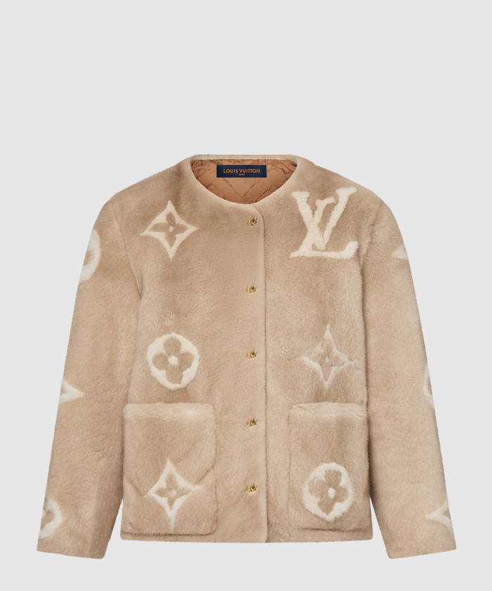 루이비통 칼라리스 모노그램 밍크 재킷 1AFTI8