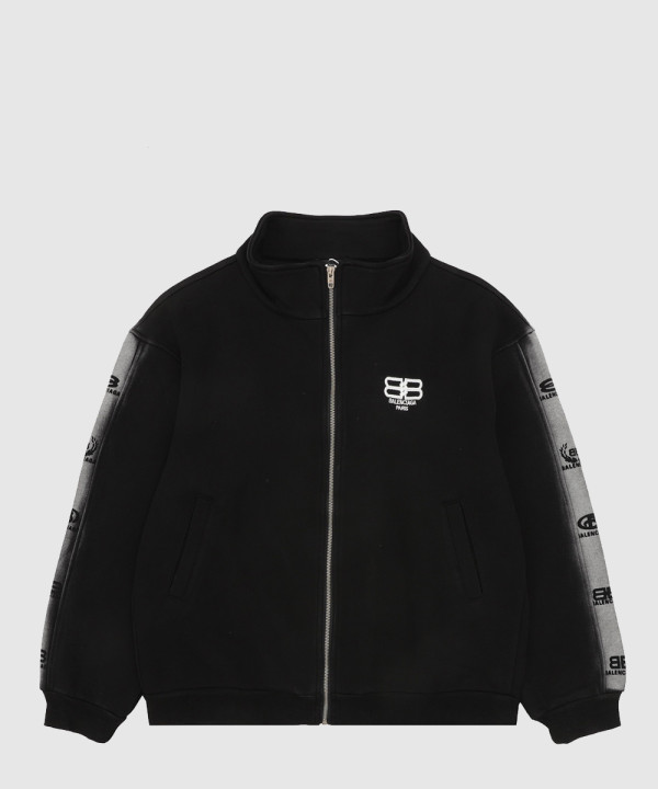 발렌시아가 로고 집업 자켓