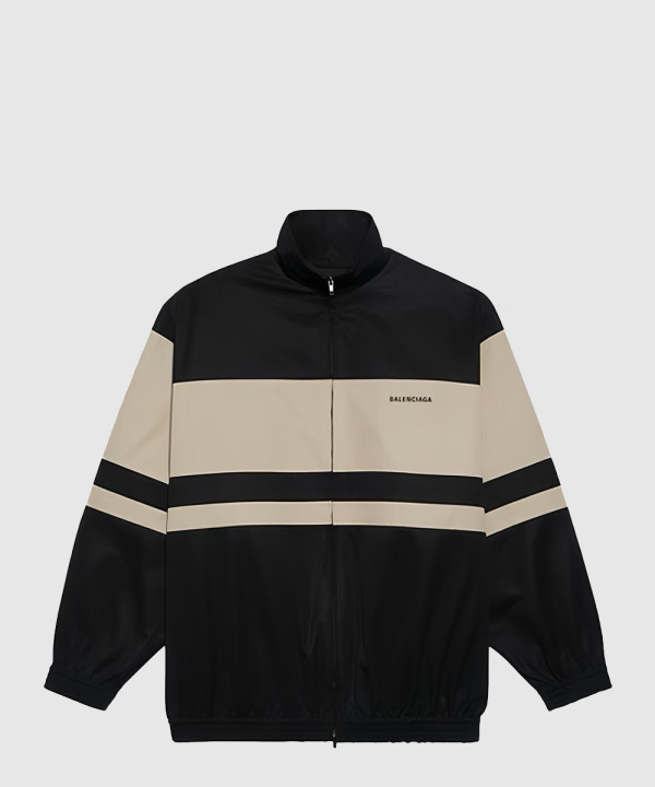 발렌시아가 로고 집업 자켓