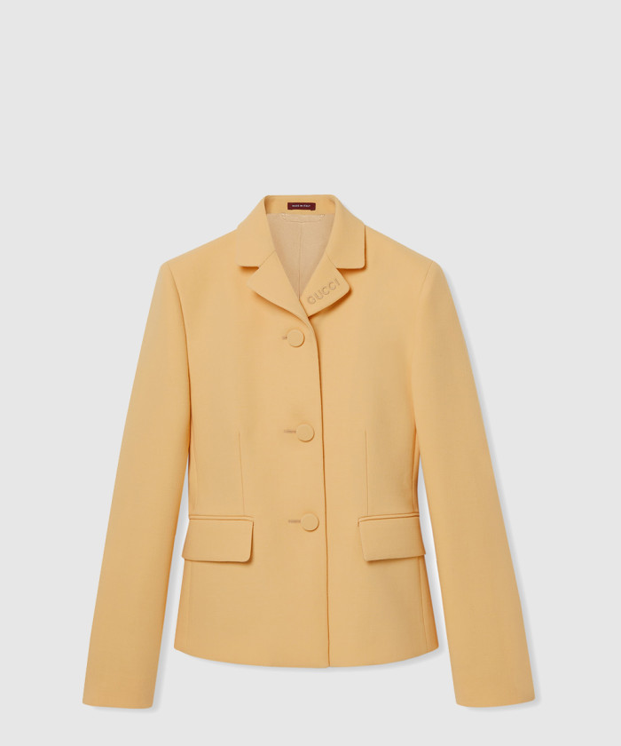 구찌 라이트 울 크레이프 재킷 793775