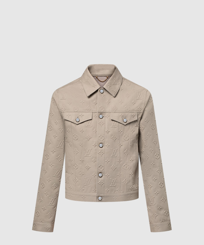 루이비통 모노그램 엠보싱 데님 재킷 1AHBEZ