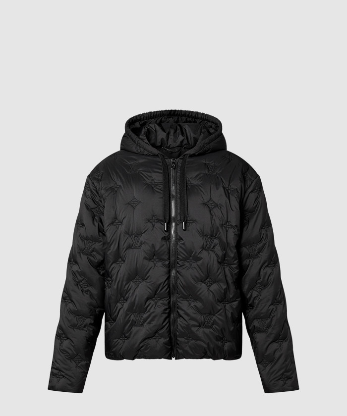 루이비통 모노그램 퀼티드 후디드 블루종 1AFA69