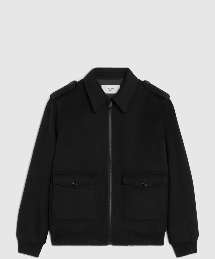 셀린느 양면 캐시미어 울 재킷 2V82Q1