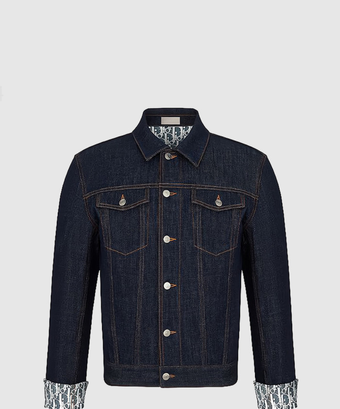 디올 풀셋 오블리크 블루종 청자켓 013D4