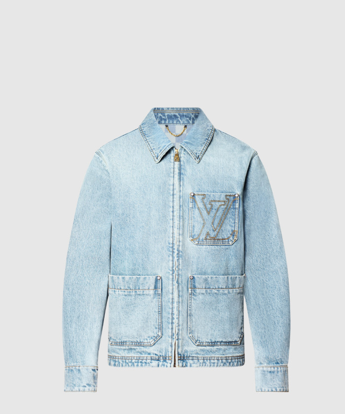 루이비통 워크웨어 LV 데님 재킷 1AGTF9