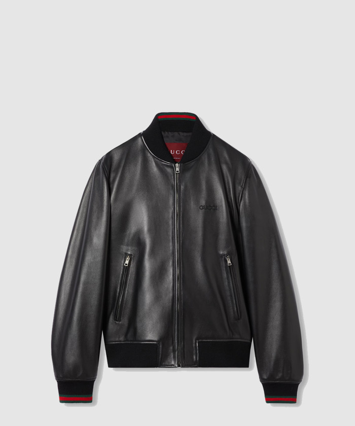 구찌 레더 가죽재킷 793726