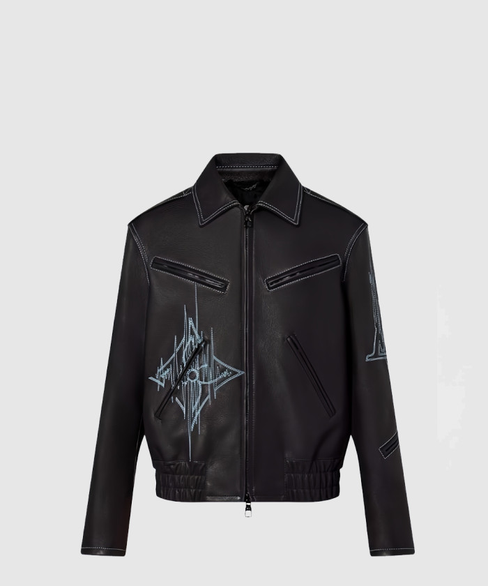 루이비통 믹스 레더 블루종 1AAVCA