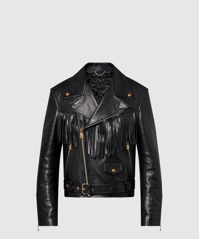 루이비통 PERFECTO 프린지 레더 재킷 1AFXFN