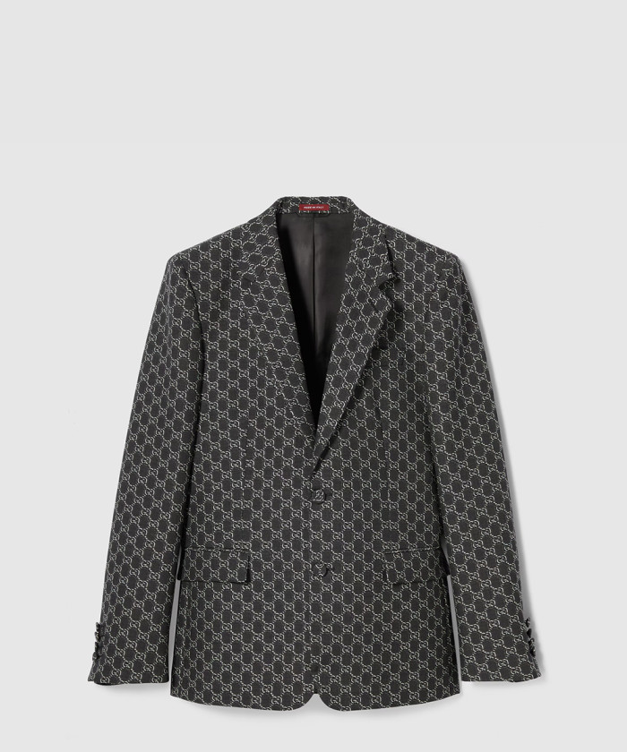 구찌 GG 섀도우 울 재킷 804201